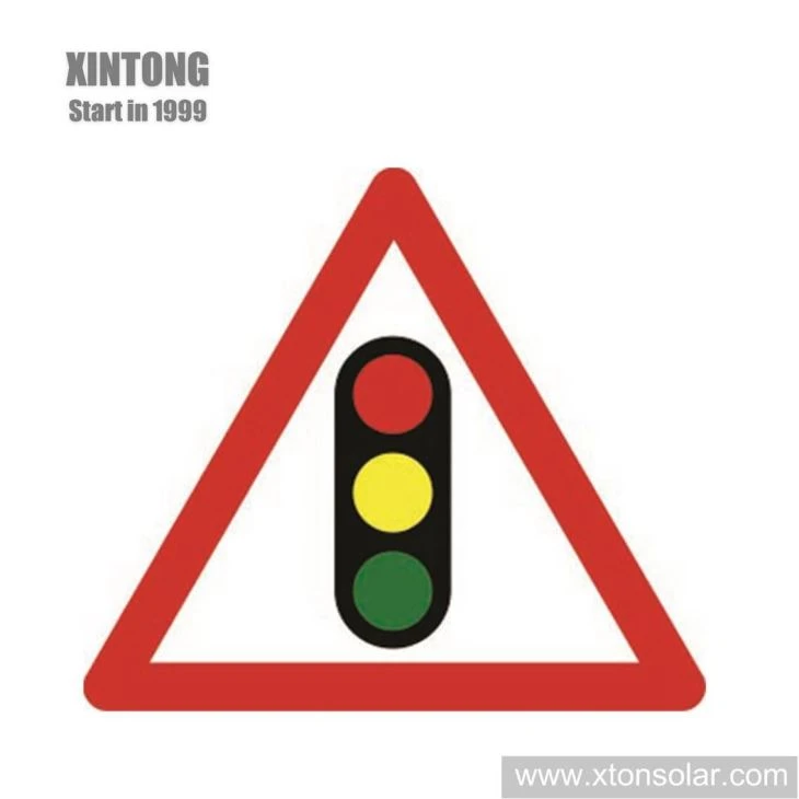 Slow Down Flashing Solar Traffic Sign